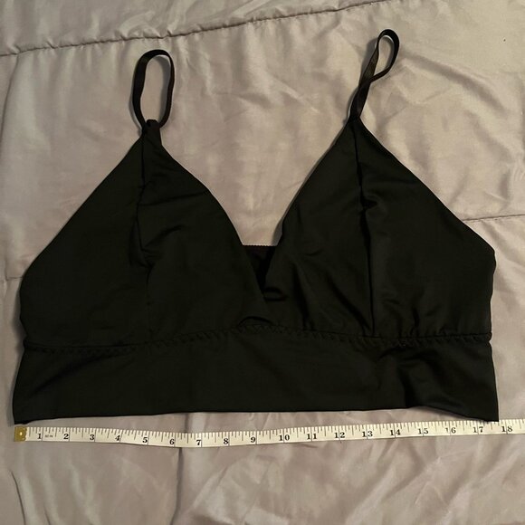 Size 3xl Black Cropped Tank Top - Picture 2 of 6